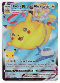 Flying Pikachu VMAX - 7/25 - Ultra Rare Celebrations - Pokemon - NM - Image 1