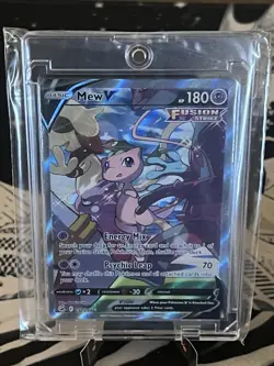 Mew V Alt Art 2021 Pokemon Sword & Shield Fusion Strike 251/264 - Image 3