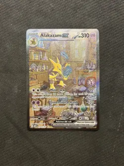 Pokemon TCG Alakazam ex 201/165! NM Condition! See Description! - Image 1