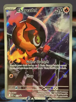 2025 POKEMON MEP EN-ME BLACK STAR PROMO 022 CHARCADET PHANTASMAL FLAMES NM/M - Image 1