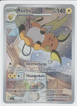 Raichu, 211/193 - Paldea Evolved Illustration Rare Pokemon - Image 1