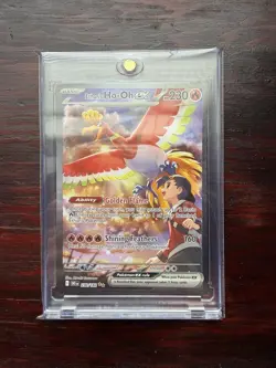 Pokemon TCG Ethan's Ho-Oh EX SIR 230/182 Destined Rivals - Image 1