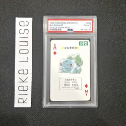 Bulbasaur Green (Venusaur Back) Japanese Ace of Diamonds - PSA 6 - Pokemon - Image 1