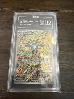 Pokemon Center 2024 Surging Sparks Magneton Stamp Promo #159 Tag 10 - Image 1