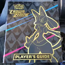 Pokemon Crown Zenith Player’s Guide Booklet From Elite Trainer Box - Image 1