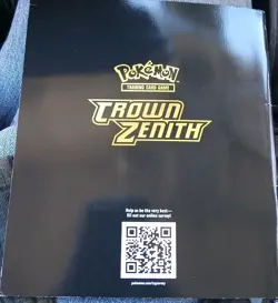 Pokemon Crown Zenith Player’s Guide Booklet From Elite Trainer Box - Image 2