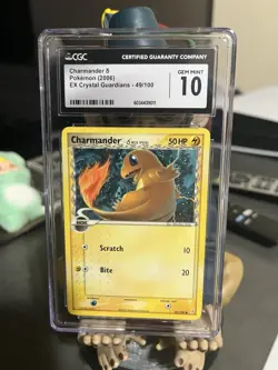 Charmander Delta Species 49/100 CGC 10 Gem Mint Rare Pokemon Slab! - Image 1