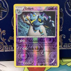 Pokemon - Golurk - 59/124 - Holo Rare - Reverse Holo - BW - Dragons Exalted - NM - Image 1