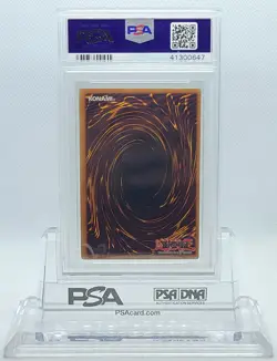 YUGIOH JUMP-EN010 TOON DARK MAGICIAN GIRL ULTRA RARE HOLO PSA 9 MINT #41300647 - Image 3