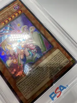 Yugioh Toon Dark Magician Girl JUMP-EN010 PSA 9 - Image 3