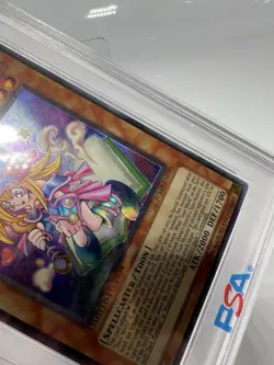 Yugioh Toon Dark Magician Girl JUMP-EN010 PSA 9 - Image 5