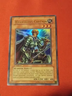 Yu-Gi-Oh! Marauding Capitain LOD-018 Ultra Rare 1st Ed Near Mint Very Nice - Image 1