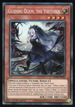 Guiding Quem, the Virtuous - RA04-EN043 - Collector's Rare - 1st Edition Yugioh - Image 1