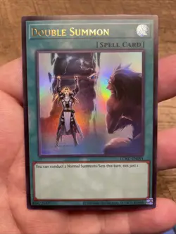 Double Summon LCKC-EN091 Unlimited Ultra Rare Near Mint +Bonus FREE SHIPPING! - Image 1