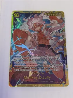 One Piece TCG OP05-119 SEC Monkey D Luffy - Image 2