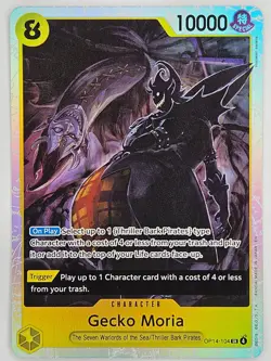 One Piece - OP14-104 Gecko Moria - Super Rare - Image 1