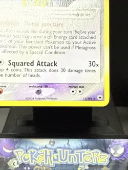 Pokemon Card Metagross 11/101 Rare Holo EX Hidden Legends Near Mint - Image 4