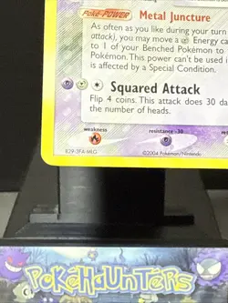 Pokemon Card Metagross 11/101 Rare Holo EX Hidden Legends Near Mint - Image 5