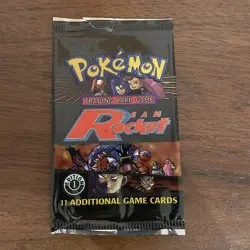 Pokemon Rocket First Edition RARE 2000s Card Bundle Opened Pack WOTC 21g - Image 1