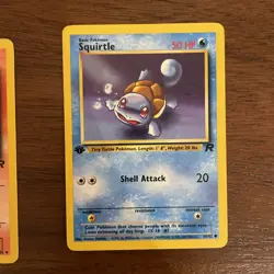 Pokemon Rocket First Edition RARE 2000s Card Bundle Opened Pack WOTC 21g - Image 4