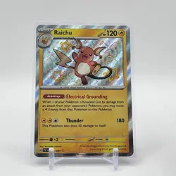 Raichu - 132/091 - Baby Shiny - Paldean Fates - Pokemon Card - NM/M - Image 1