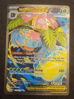 Pokemon TCG Mega Venusaur EX 155/132 Mega Evolution ENGLISH Pokemon Card NM B1 - Image 1