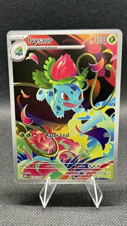 Pokemon TCG Ivysaur Mega Evolution Reverse Holo Card 134/132 - Image 1