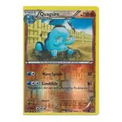 POKEMON CARD REVERSE HOLO QUAGSIRE 39/98 NO 195 WATER FISH POKEMON TCG CCG - Image 1