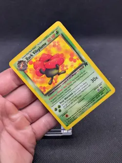 Dark Vileplume 30/82 Non Holo Team Rocket Set Rare Pokemon Card WOTC NM - Image 2