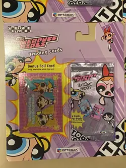 Lot Of 4 2000 The Powerpuff Girls 2 Booster Packs & Promo Holo Card - Image 3