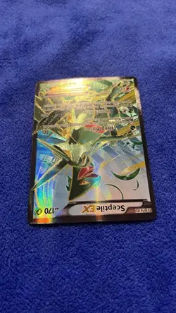 Pokemon TCG Sceptile-EX Holo Full Art Ultra Rare Card Ancient Origins 84/98 - Image 5