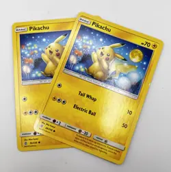 Pikachu 56/236 Pokemon Card Unified Minds 2019 x2 2x LP - Image 1