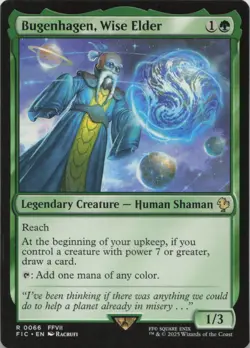 Bugenhagen, Wise Elder R Commander: FINAL FANTASY 66 - LP MTG - Image 1