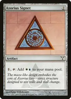 Azorius Signet 159 MTG NM - Dissension - Image 1
