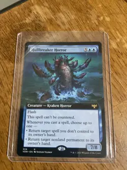 Near Mint x 1 Hullbreaker Horror - Extended Art Innistrad: Crimson Vow Variants - Image 1