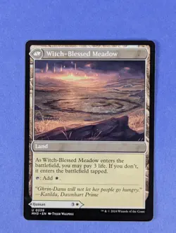 MTG: Modern Horizons 3: Witch Enchanter / Witch-Blessed Meadow #0239 Uncommon NM - Image 2