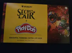 MTG Secret Lair x Play-Doh: Squishful Thinking Foil - Extra Life 2025 - Image 1