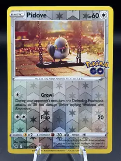 Pidove 061/078 Reverse Holo - Pokemon TCG - Pokemon GO - Image 1
