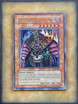 Yugioh Dark Ruler Ha Des LOD-001 Ultra Rare NM - Image 1