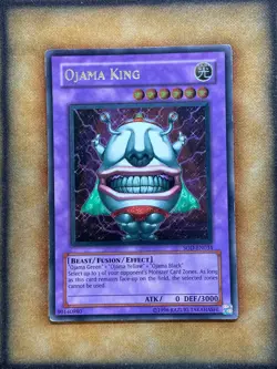 Yugioh Ojama King SOD-EN034 Ultimate Rare MP - Image 1