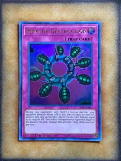 Yugioh Ring of Destruction LART-EN007 Ultra Rare Lost Art Promo NM - Image 1