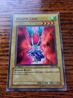 LP! Harpie Lady (Original Artwork) MRD-008 Metal Raiders 1st Edition - Image 1