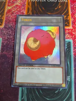 Yu-Gi-Oh! Pink Scapegoat Sheep Token LC04-EN006 Limited Ultra Rare Near Mint f6/ - Image 1