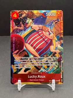 Lucky.Roux Treasure Rare - A Fist Of Divine Speed (OP11) #OP09-015 TR One Piece - Image 1