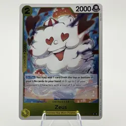 One Piece Zeus A Fist of Divine Speed #OP11-106 Rare Foil TCG - Image 1