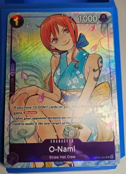 One Piece - O-Nami - OP05-062 - Illustration Box Vol.1 Promo - Pack Fresh - Image 1