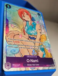 One Piece - O-Nami - OP05-062 - Illustration Box Vol.1 Promo - Pack Fresh - Image 2