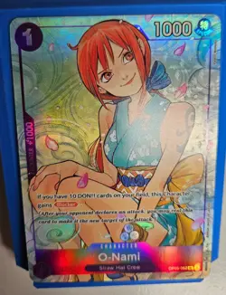 One Piece - O-Nami - OP05-062 - Illustration Box Vol.1 Promo - Pack Fresh - Image 4