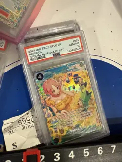 Rebecca SP OP06-091 One Piece TCG English Wings of the Captain OP06 - PSA 10 - Image 1