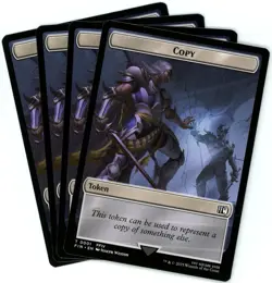 x4 Hero (0003) / Copy (0001) Double-Sided Token - Final Fantasy - MTG - NM/M - Image 2